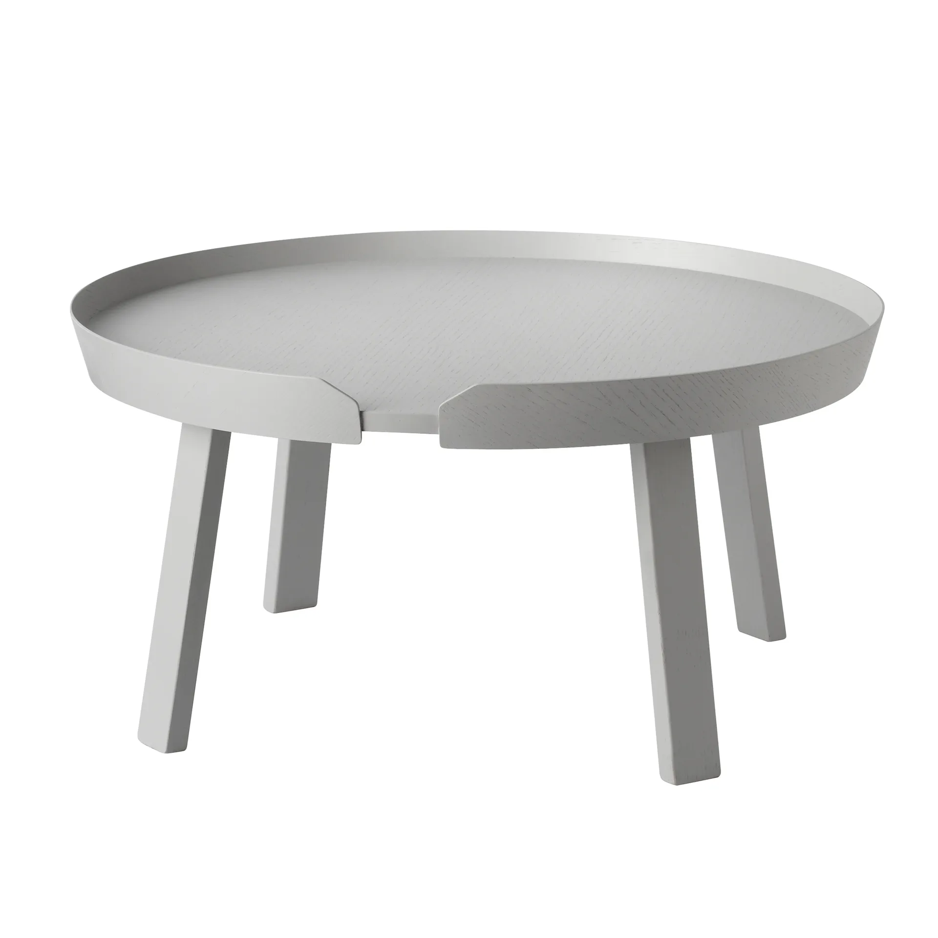 Mesa Around grande , gris Muuto