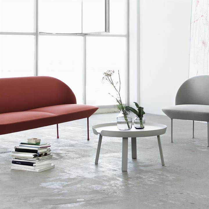 Mesa Around grande , gris Muuto
