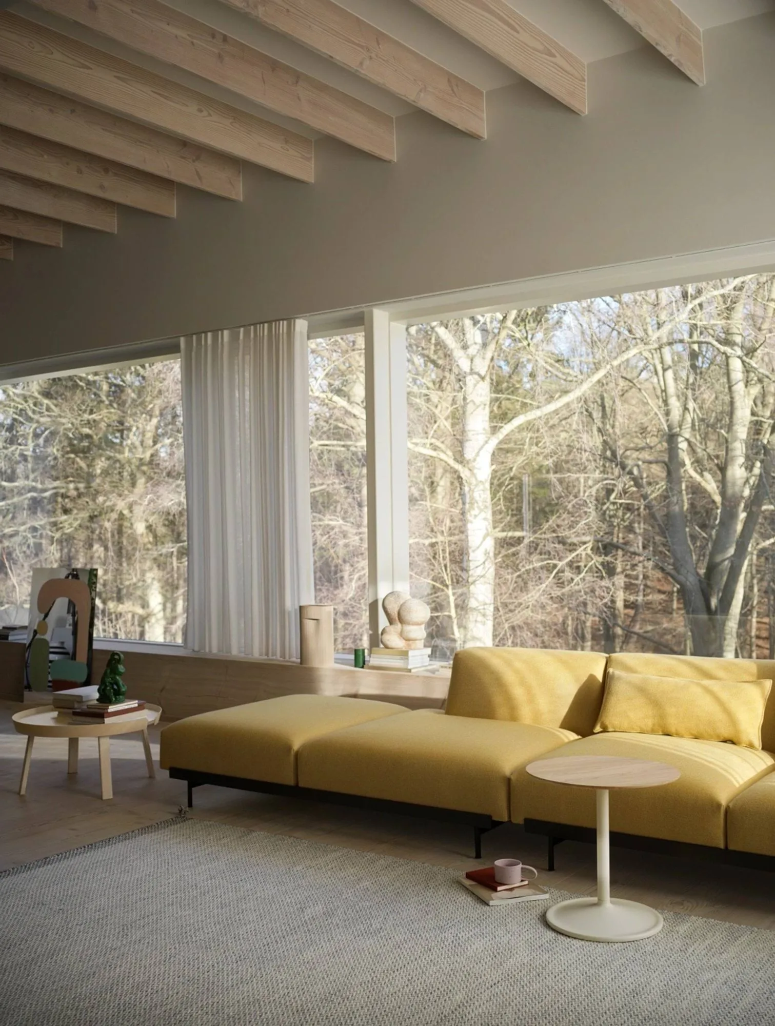 Mesa Around grande , Oak Muuto