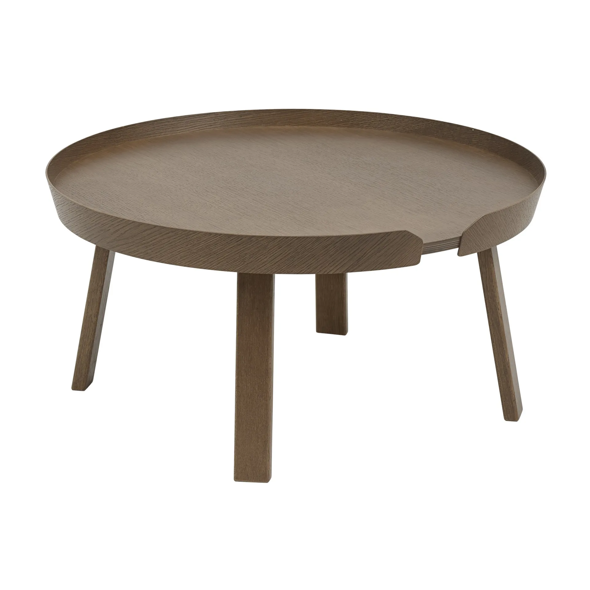 Mesa Around grande , Stained dark brown Muuto