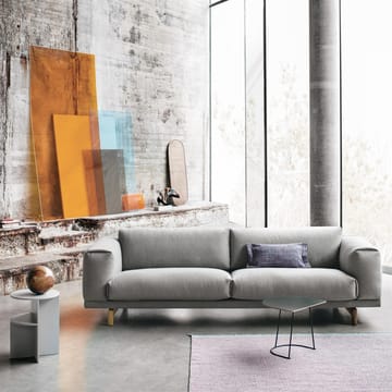 Mesa auxiliar Airy half size  - negro - Muuto
