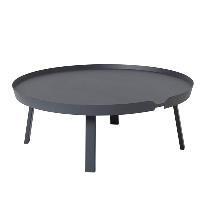 Mesa auxiliar Around extra large - Anthracite - Muuto