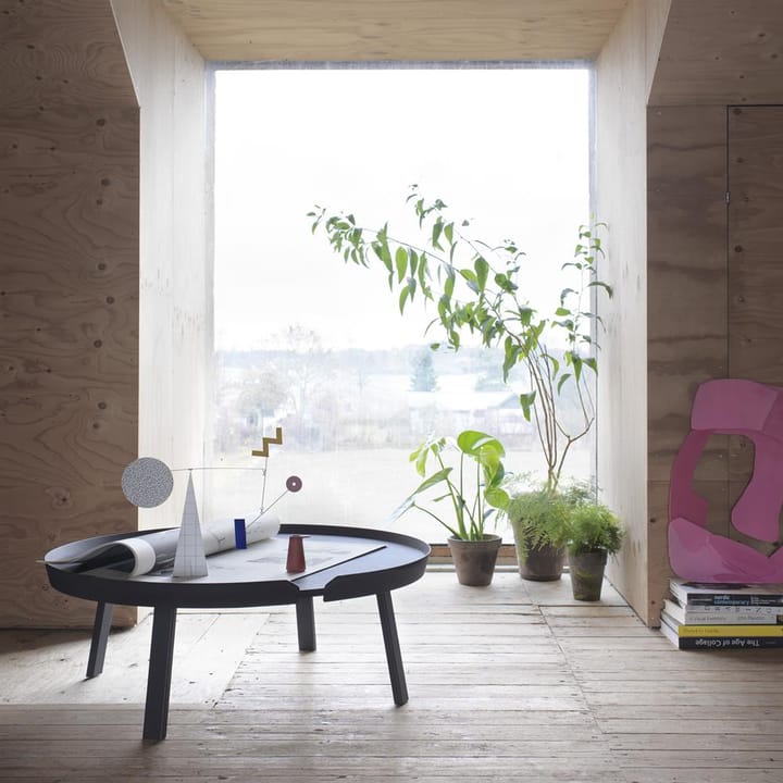 Mesa auxiliar Around extra large, Anthracite Muuto