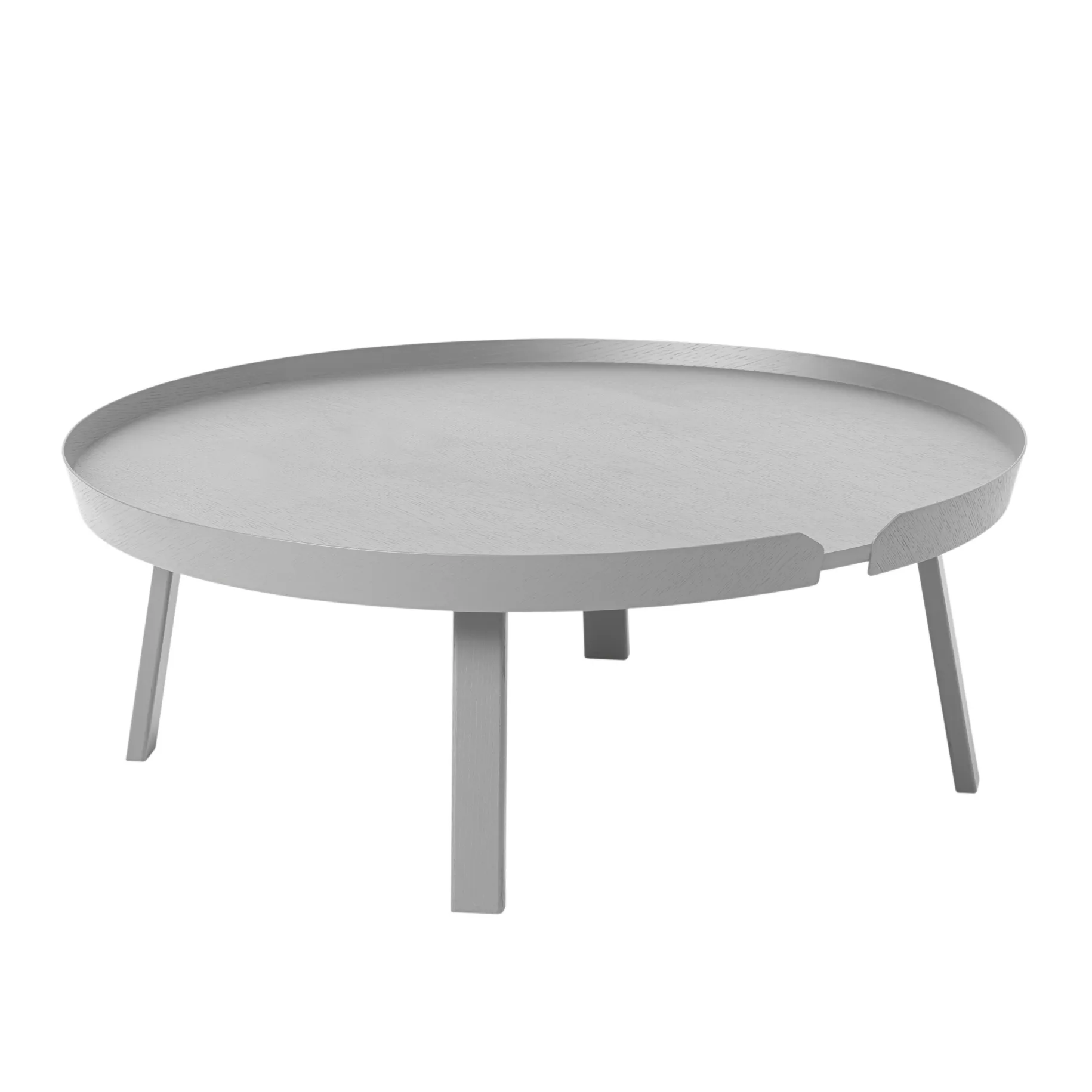 Mesa auxiliar Around extra large, Grey Muuto