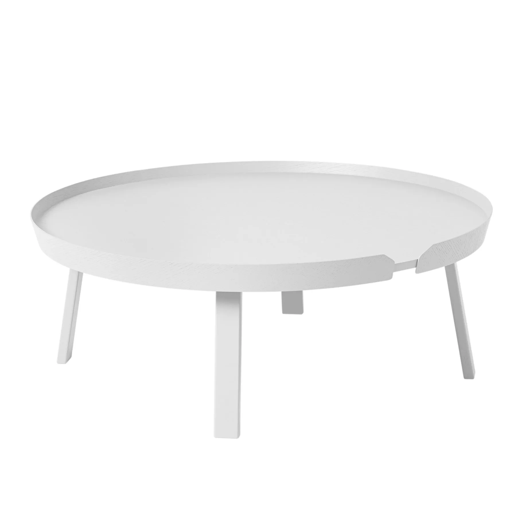 Mesa auxiliar Around extra large, White Muuto