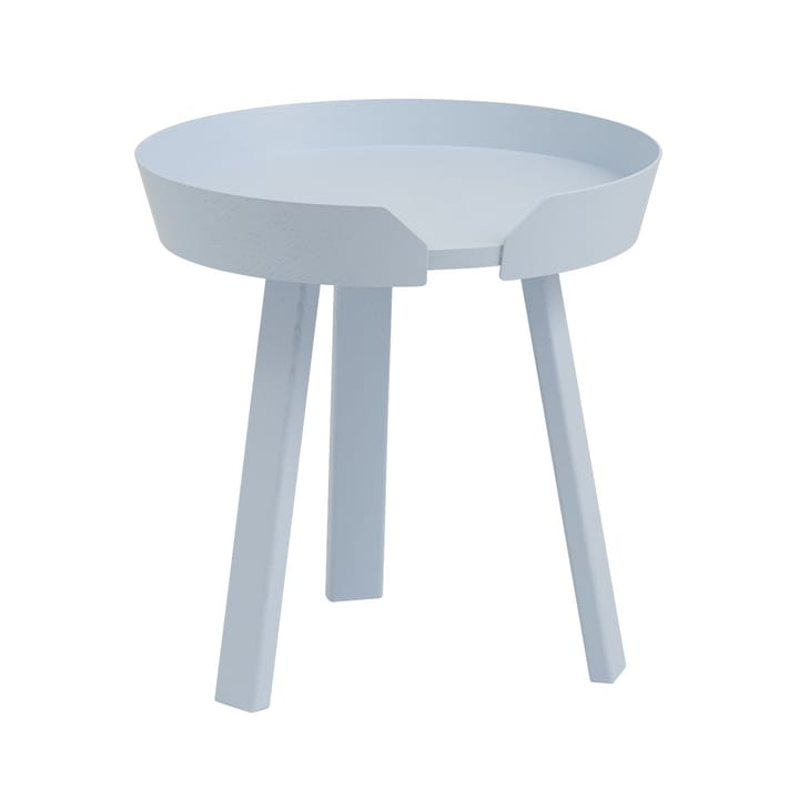 Mesa auxiliar Around, pequeña - Light blue - Muuto