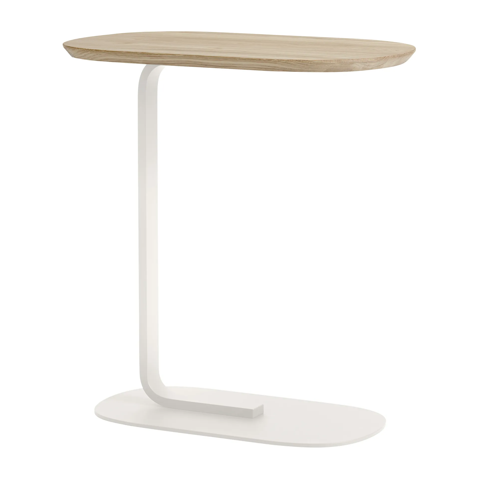 Mesa auxiliar Relate 60,5 cm, roble-off white Muuto