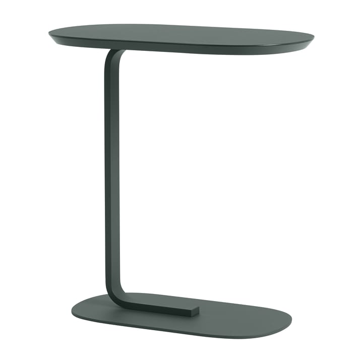 Mesa auxiliar Relate 60,5 cm - verde oscuro - Muuto