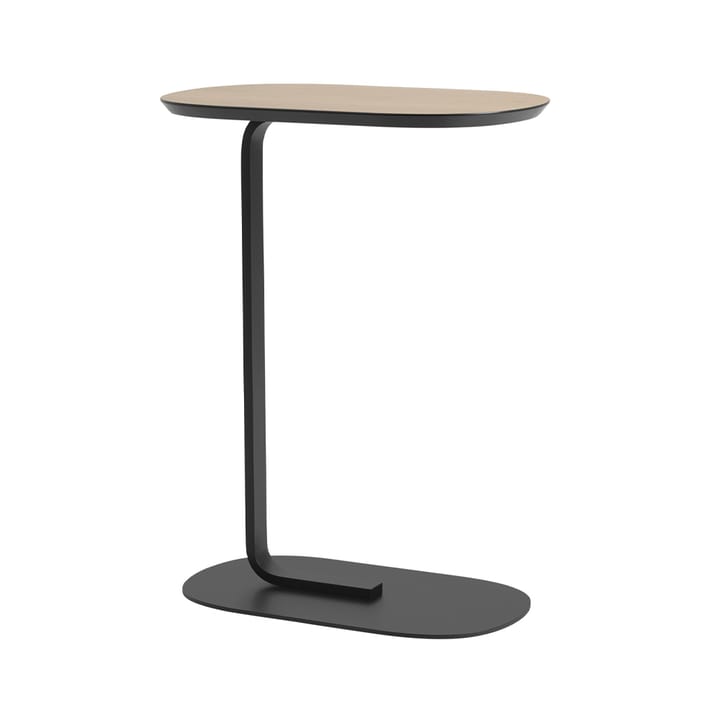 Mesa auxiliar Relate 73,5 cm - Oak veneer-Black - Muuto