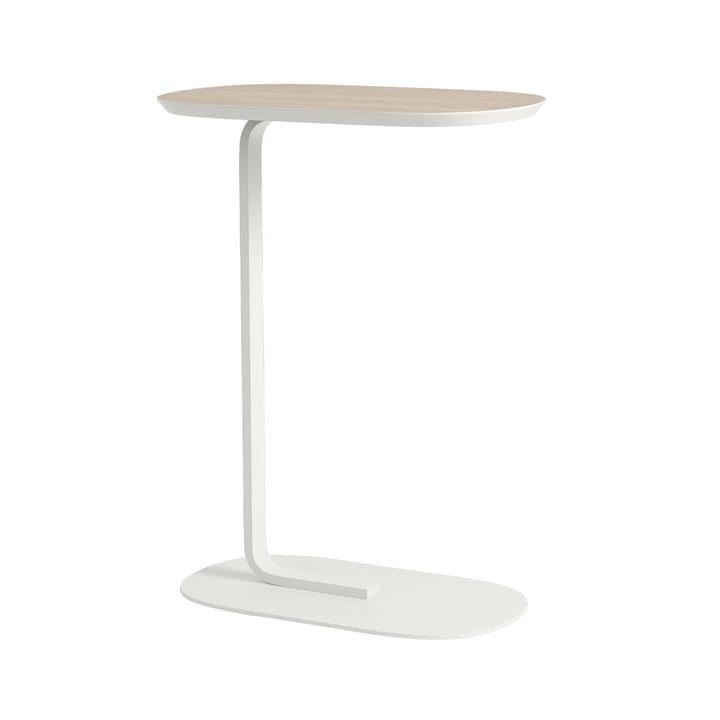 Mesa auxiliar Relate 73,5 cm - Oak veneer-Off white - Muuto