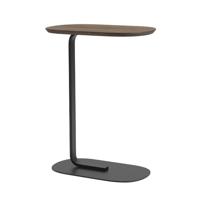 Mesa auxiliar Relate 73,5 cm - Smoked oak-Black - Muuto