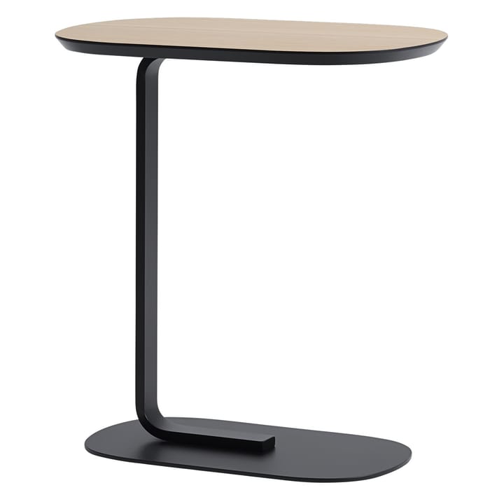 Mesa auxiliar Relate - roble, negro - Muuto