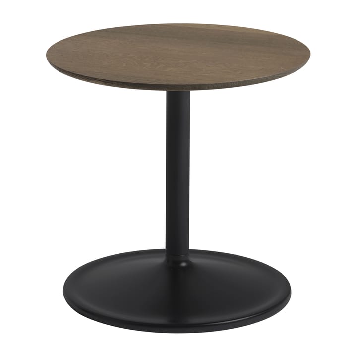 Mesa auxiliar Soft 40 cm - Solid smoked oak-black - Muuto