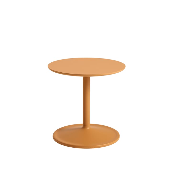 Mesa auxiliar Soft Ø41cm - Orange laminate H: 40 cm - Muuto