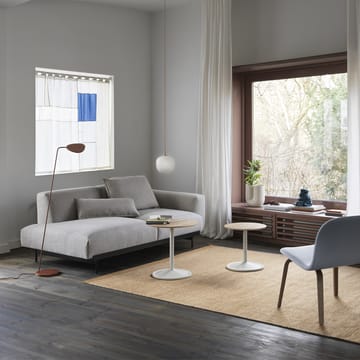 Mesa auxiliar Soft Ø41cm - Orange laminate H: 40 cm - Muuto