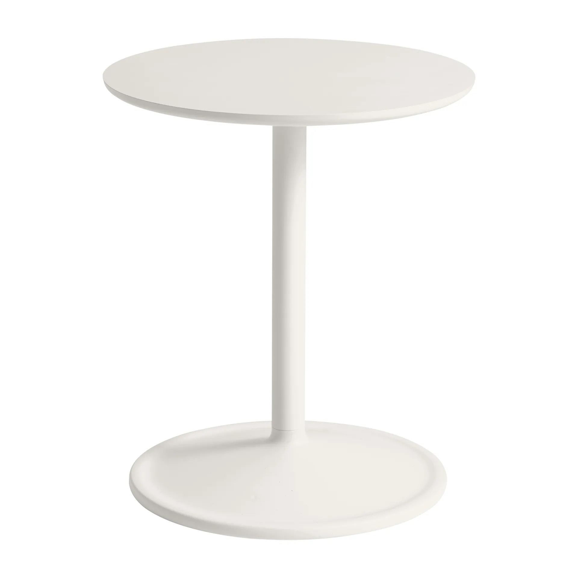 Mesa auxiliar Soft 48 cm, Off white Muuto
