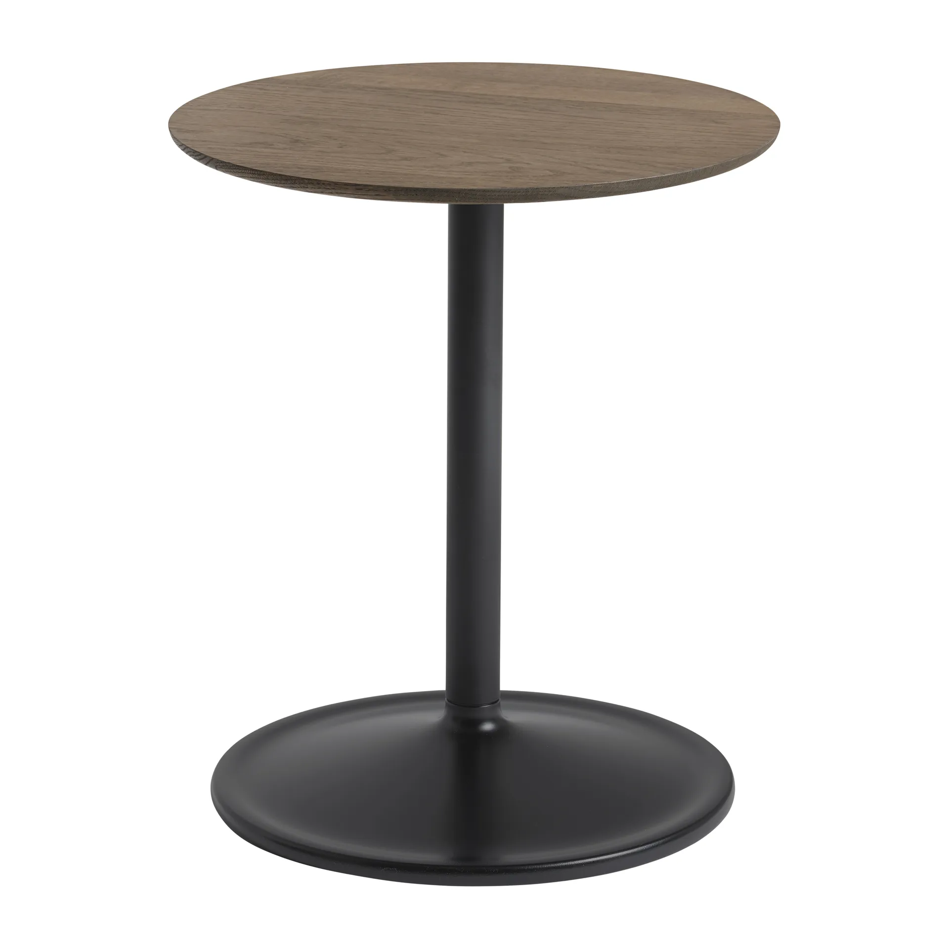 Mesa auxiliar Soft 48 cm, Solid humod oak-black Muuto
