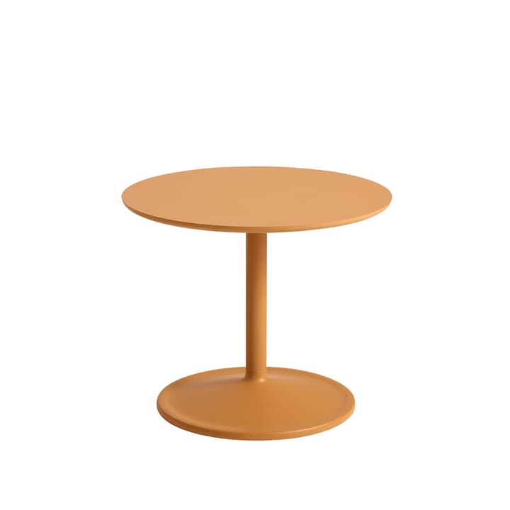 Mesa auxiliar Soft Ø48cm - Orange laminate H: 40 cm - Muuto