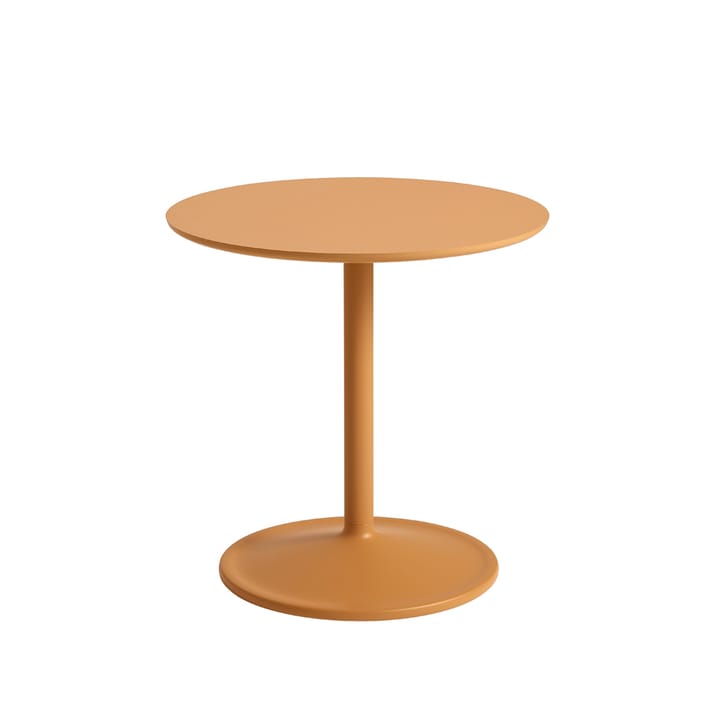 Mesa auxiliar Soft Ø48cm - Orange laminate H: 48 cm - Muuto