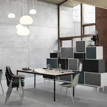 Mesa Base - White, borde de madera contrachapada, 140x80cm - Muuto