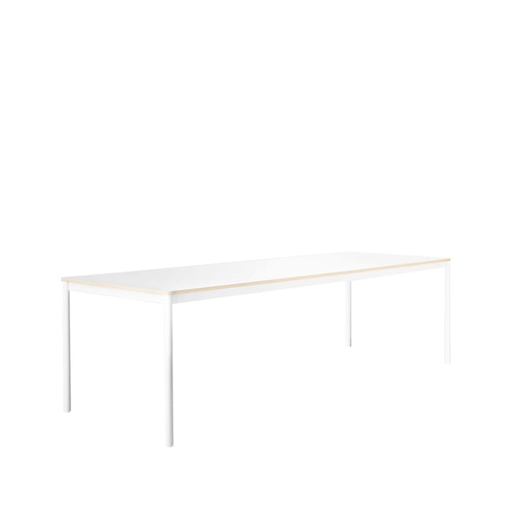 Mesa Base - White, borde de madera contrachapada, 250x90 cm - Muuto