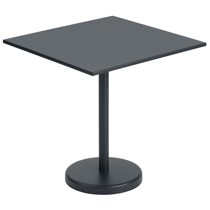 Mesa de acero Linear 70x70 cm - Black - Muuto