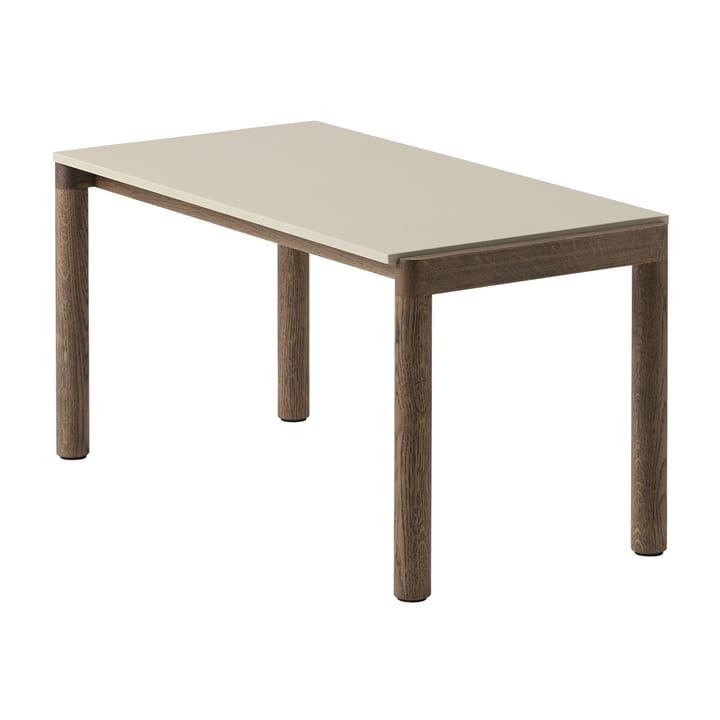 Mesa de centro Couple 1 Plain 40x84x40 cm - Sand-dark oiled oak - Muuto