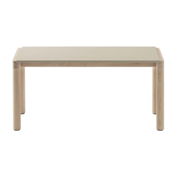 Mesa de centro Couple 1 Plain 40x84x40 cm - Sand-oak - Muuto