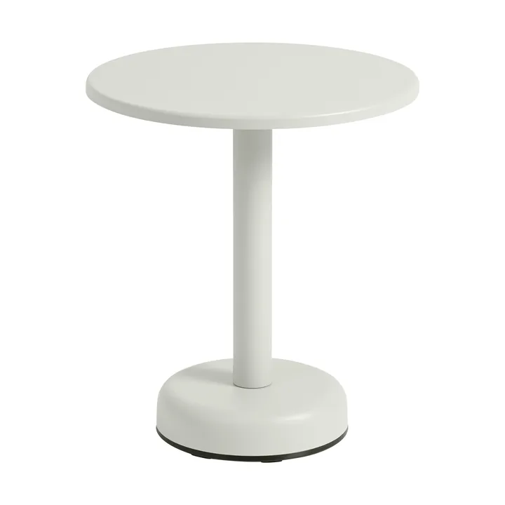 Mesa de centro Linear Steel - Gris, Ø42 × 47 cm - Muuto
