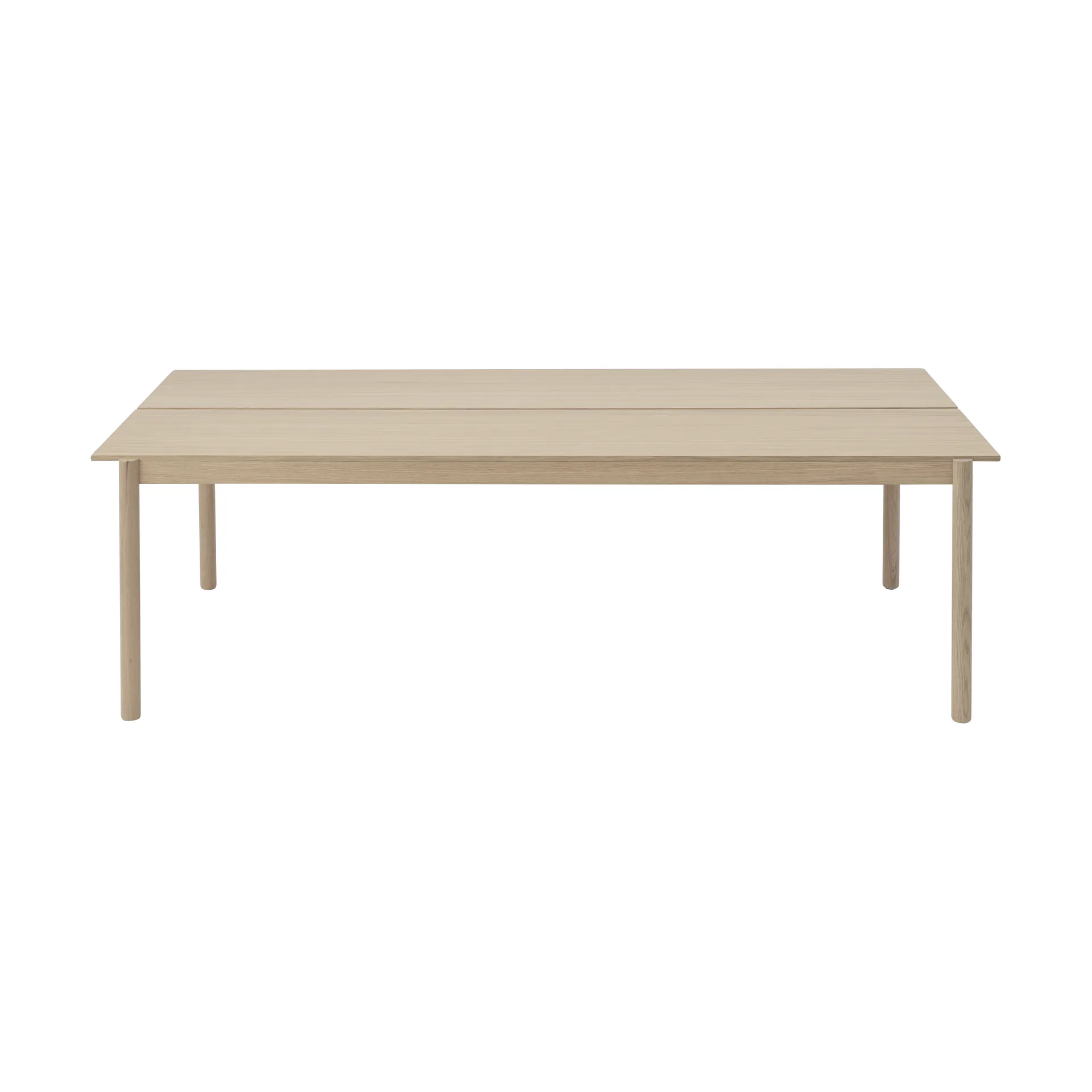 Mesa de comedor Linear System 110x240 cm, Oak veneer-oak Muuto