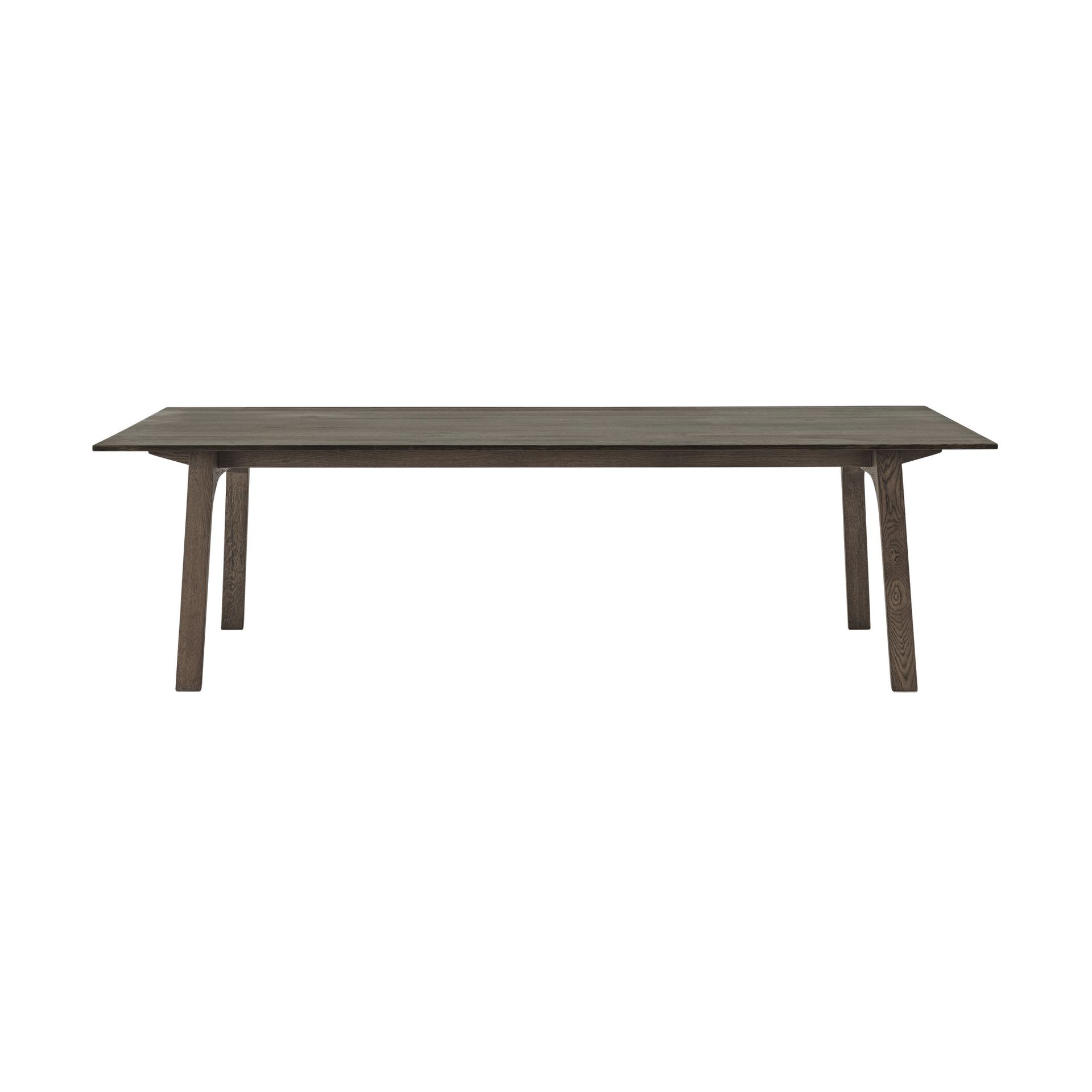 Mesa Earnest Extendable 260x100 cm, Dark oiled oak Muuto