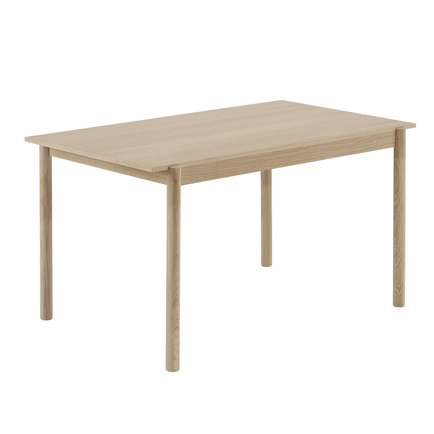 Mesa Linear, roble, 85 x 140 cm Muuto