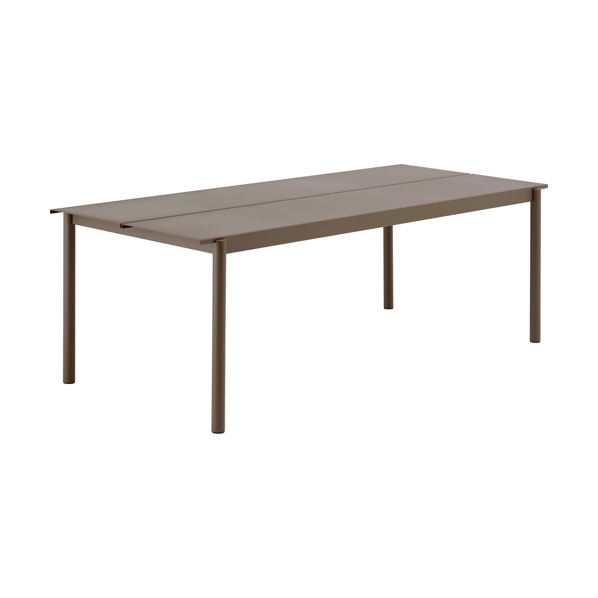 Mesa Linear Steel, Topo, 220x90 cm Muuto