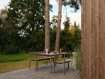 Mesa Linear Steel - Topo, 220x90 cm - Muuto