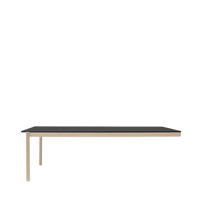 Mesa Linear System End Module - Black-Oak 240x142 cm - Muuto