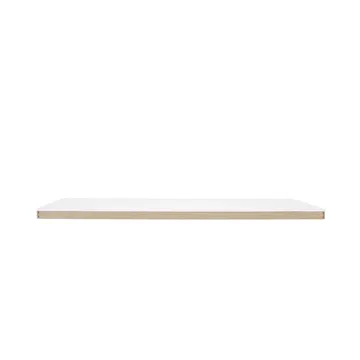 Mesa Linear System Middle Module - White laminate-ABS-Oak - Muuto