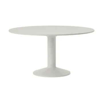 Mesa pedestal Midst - Grey linoleum-gris, Ø140 cm - Muuto