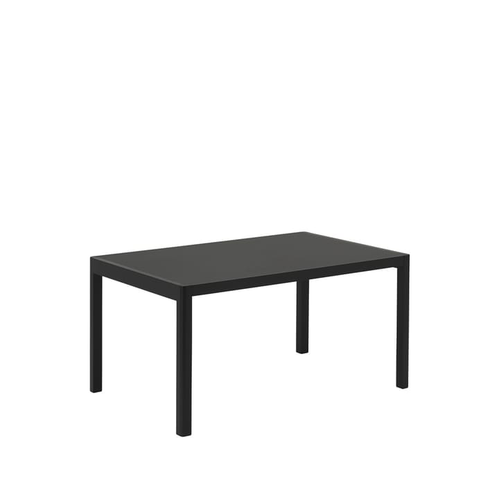 Mesa Workshop - Black linoleum-Black 140x92 cm - Muuto