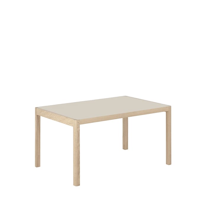 Mesa Workshop - Grey linoleum-Oak 140x92 cm - Muuto