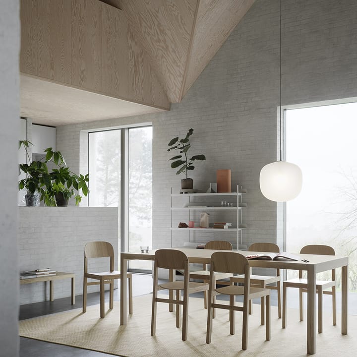 Mesa Workshop, Oak veneer-Oak 140x92 cm Muuto
