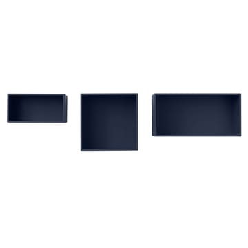 Módulo de estantería Mini stacked 2.0 medium - azul de medianoche - Muuto