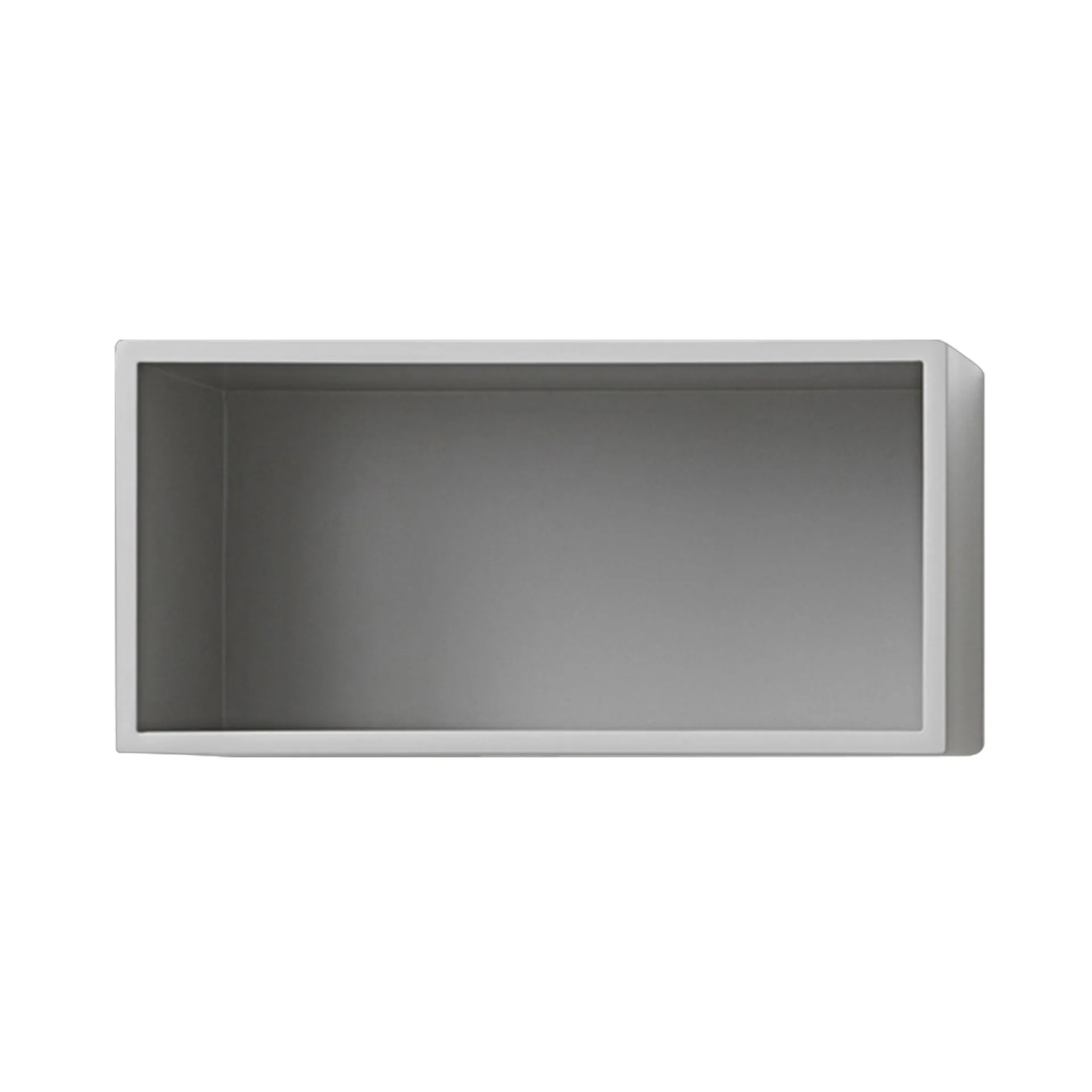 Módulo de estantería Mini Stacked small, gris claro Muuto