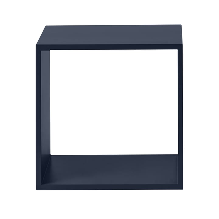 Módulo de estantería Stacked 2.0 abierto, mediano - azul de medianoche - Muuto