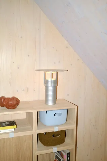 Módulo de estantería Stacked 2.0 abierto, mediano - roble - Muuto