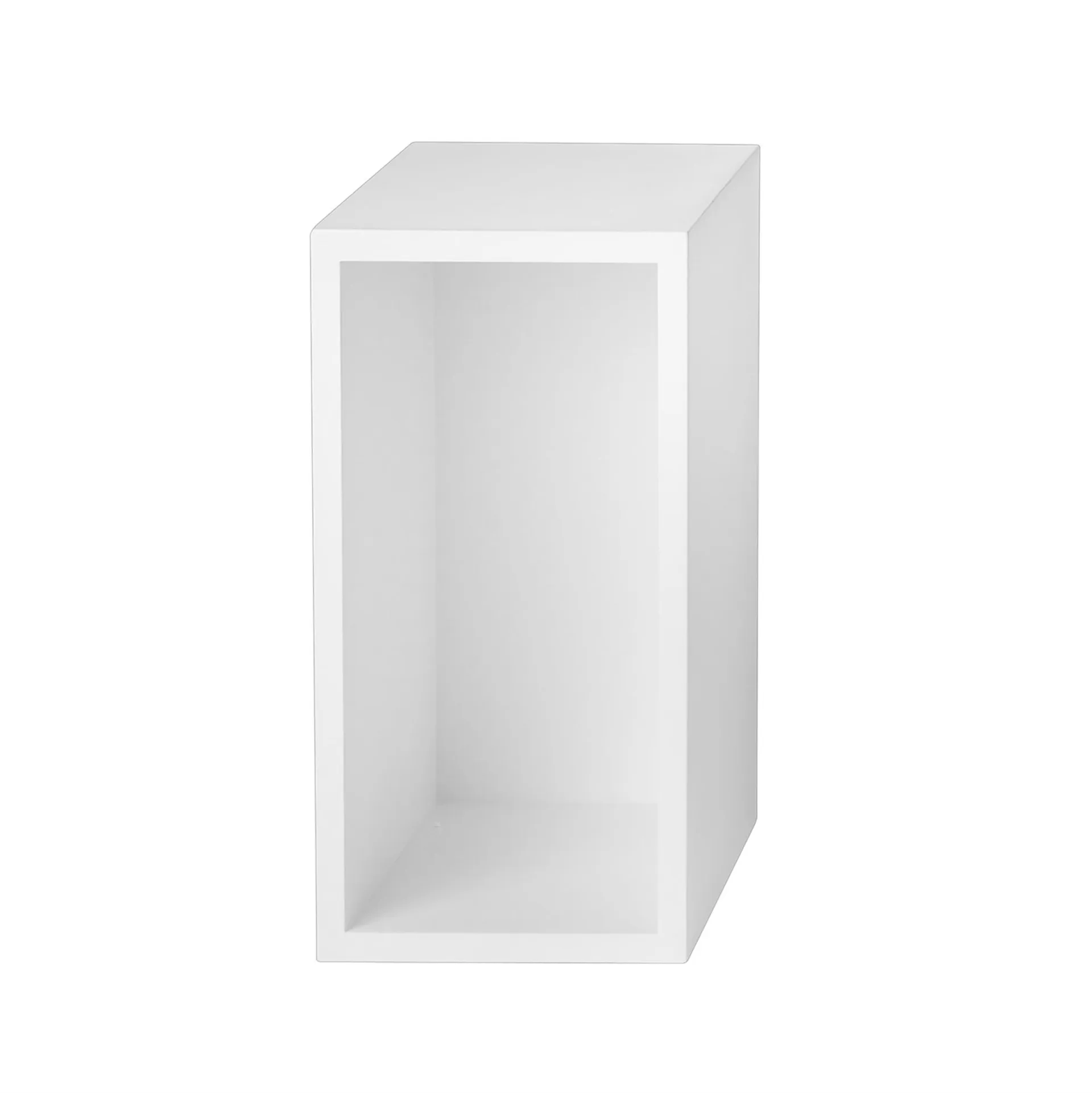 Módulo de estantería Stacked 2.0 con fondo, small, blanco Muuto