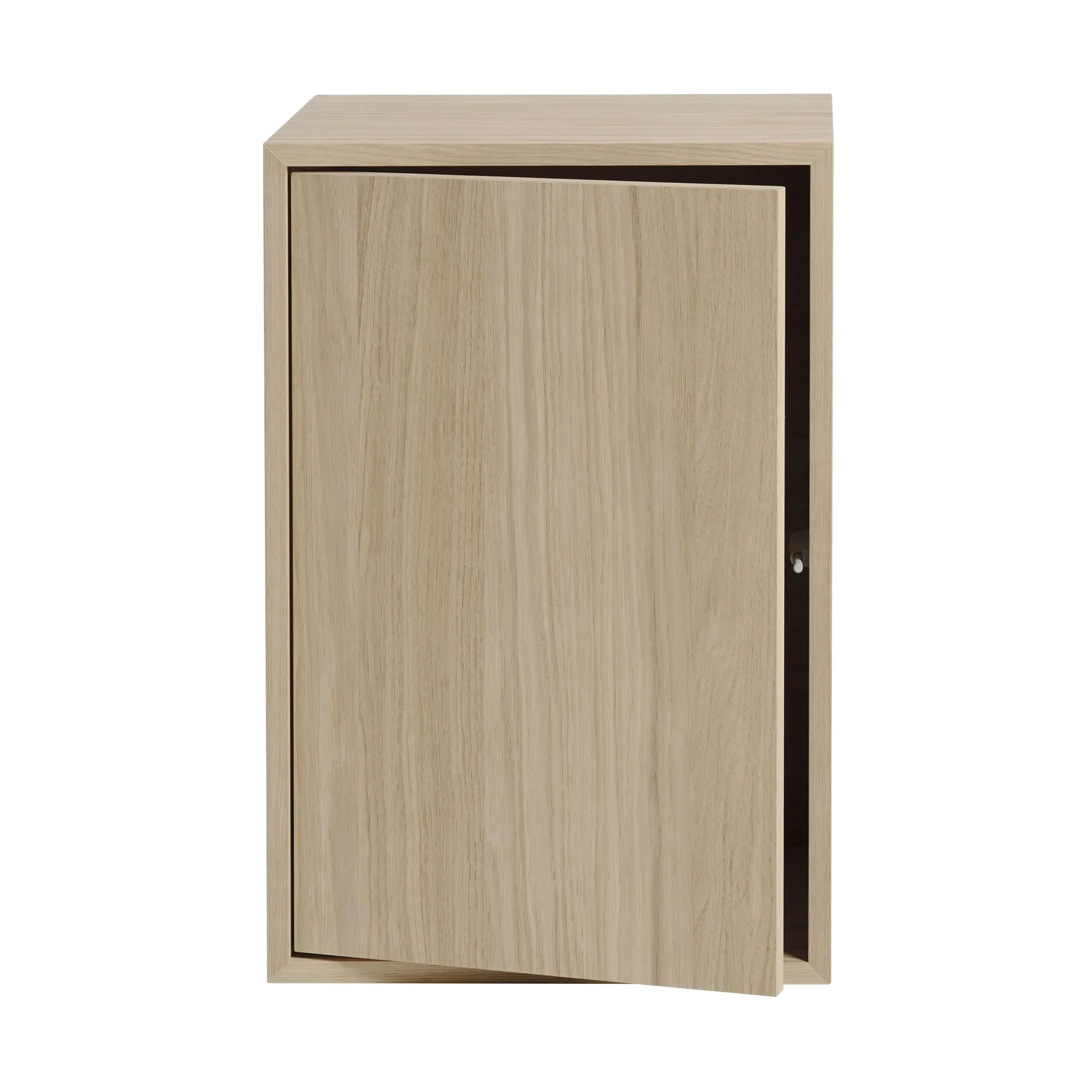 Módulo de estantería Stacked con puerta, grande, Roble Muuto