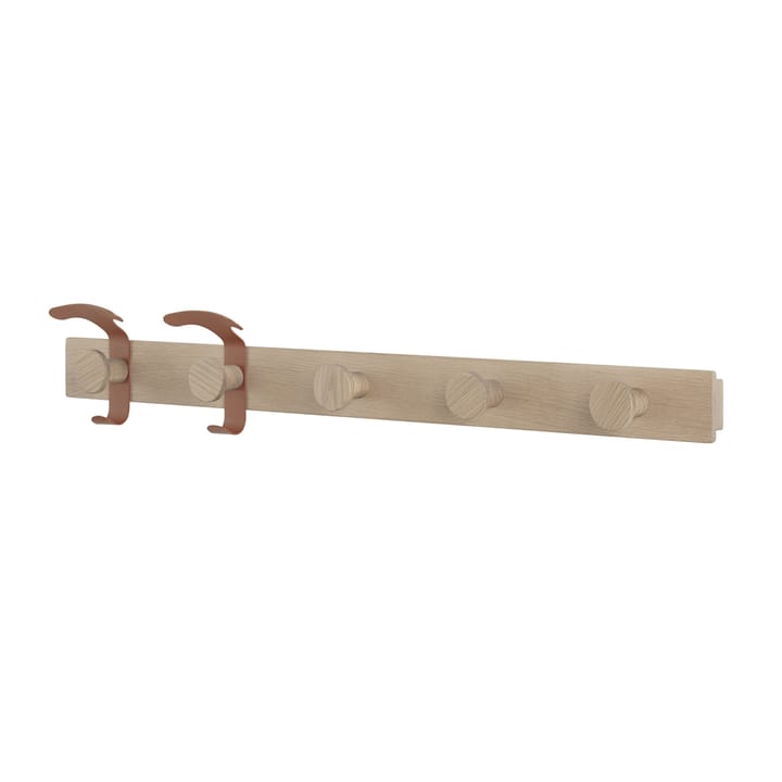 Perchero Avail, roble-marrón cobre Muuto