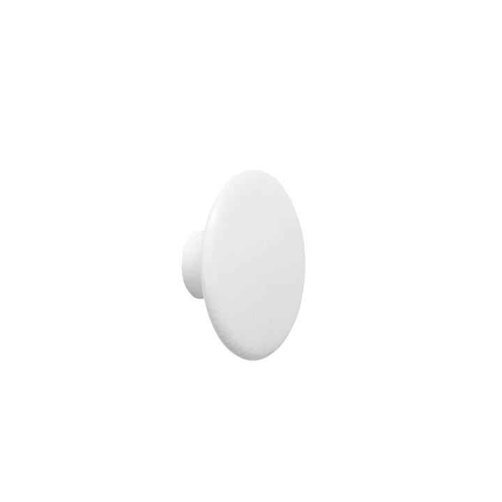 Perchero de pared The Dots, blanco, extra pequeño Muuto