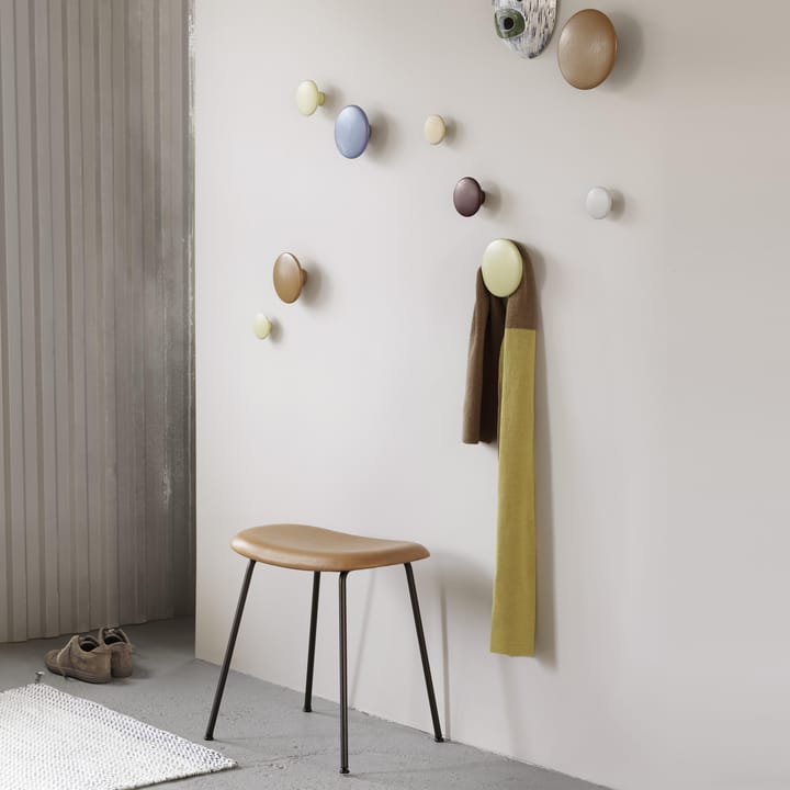 Perchero de pared The Dots, blanco, extra pequeño Muuto
