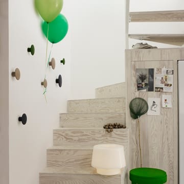 Perchero de pared The Dots, negro - pequeño - Muuto